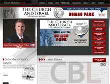 Tablet Screenshot of chuckbaldwinlive.com